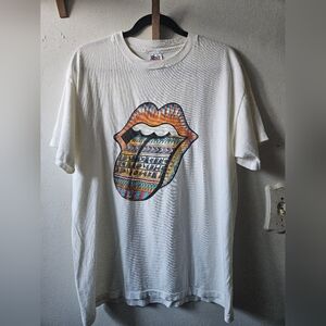 VINTAGE Rolling Stones Band Tshirt Size LARGE 1997/1998